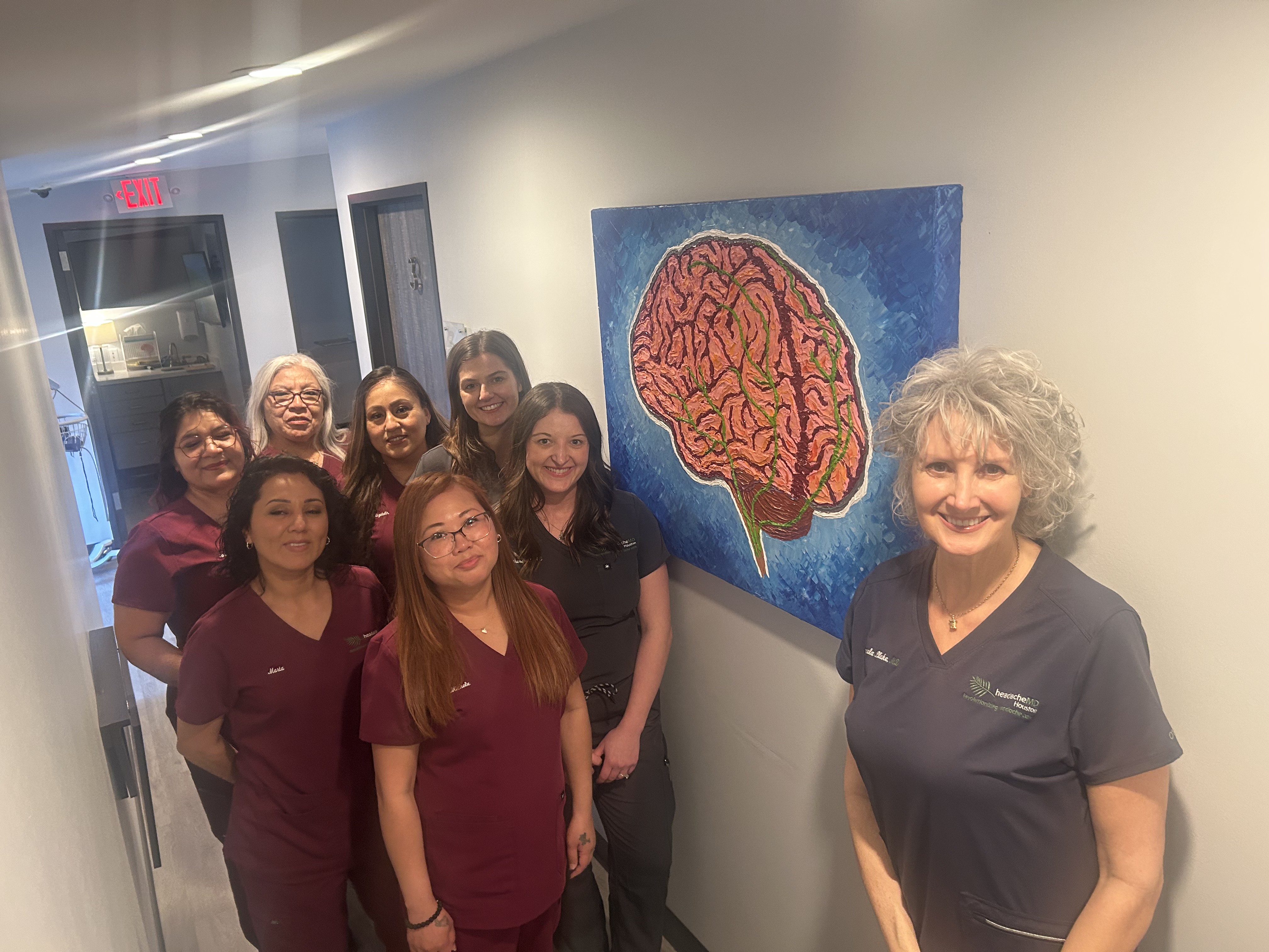 headacheMD® Houston team moment
